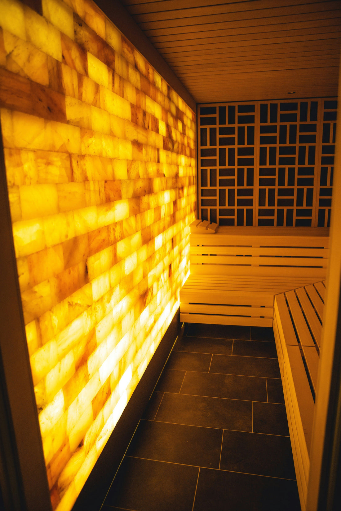 Pink Salt + Hot Sauna = Good Vibes