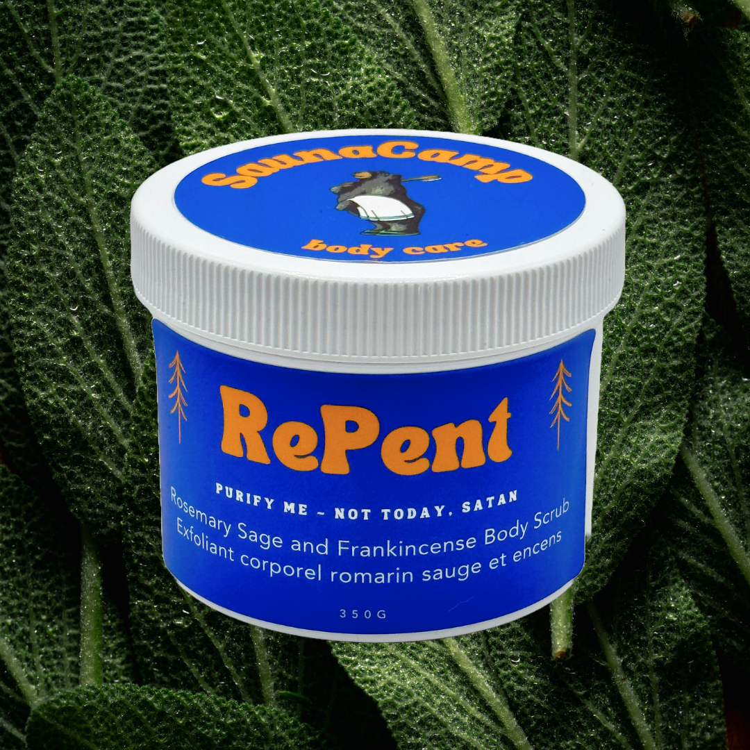 RePent Rosemary Sage and Frankincense Body Scrub