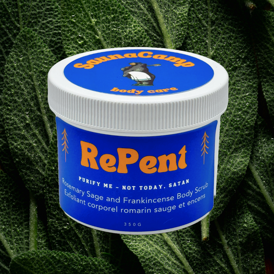 RePent Rosemary Sage and Frankincense Body Scrub