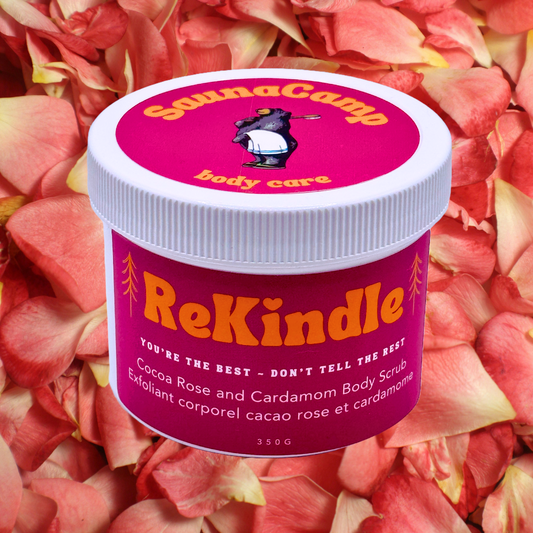 ReKindle Cocoa Rose and Cardamom Body Scrub