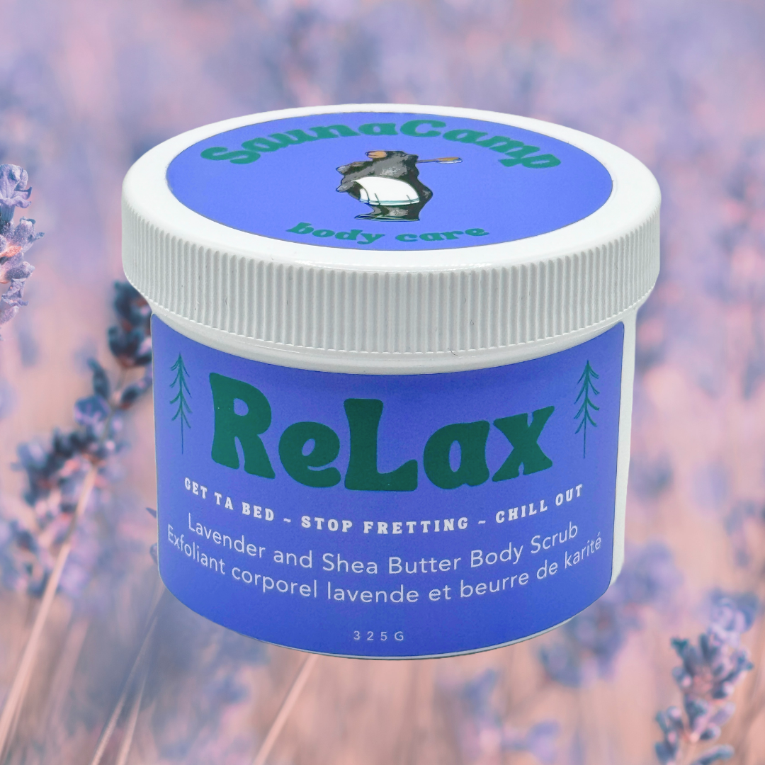 ReLax Lavender and Shea Butter Body Scrub