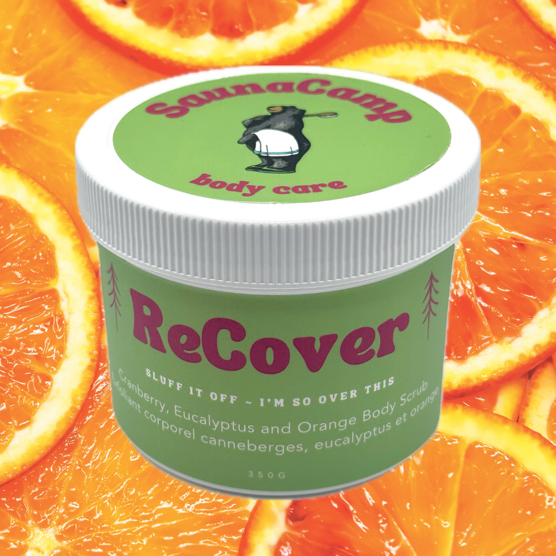ReCover Cranberry, Eucalyptus and Orange Body Scrub